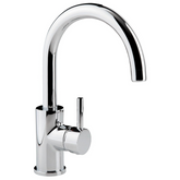 Sanitop-Wingenroth "Lago" Waschtisch-Einhebelmischer mit höherem Auslauf (chrom)